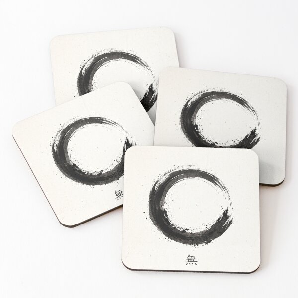 Item preview, Perfectly Imperfect Zen Enso Circle | Japanese Minimalist Art designed and sold by Prachodayat Artworks.
