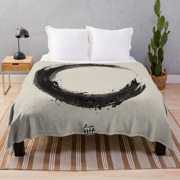 Item preview, Perfectly Imperfect Zen Enso Circle | Japanese Minimalist Art designed and sold by Prachodayat Artworks.