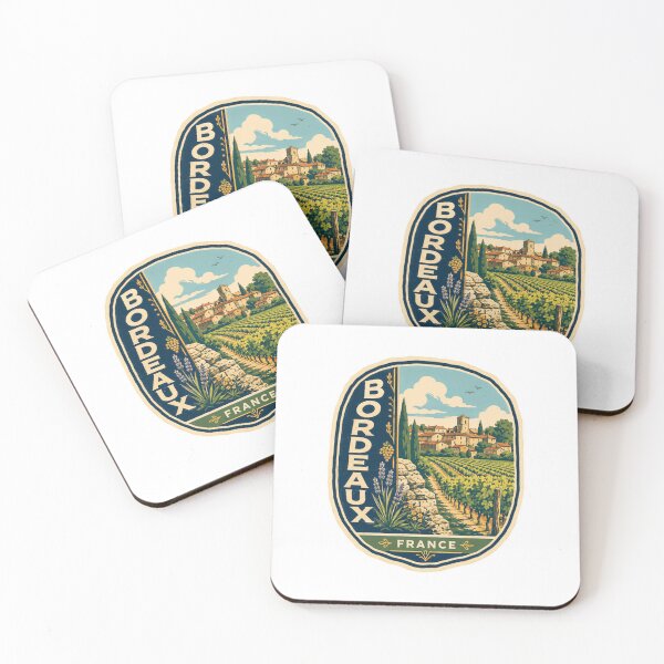 Item preview, Bordeaux France Travel Souvenir Wine Region designed and sold by Star3NowForMe.