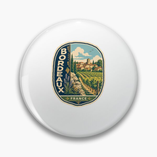 Item preview, Bordeaux France Travel Souvenir Wine Region designed and sold by Star3NowForMe.