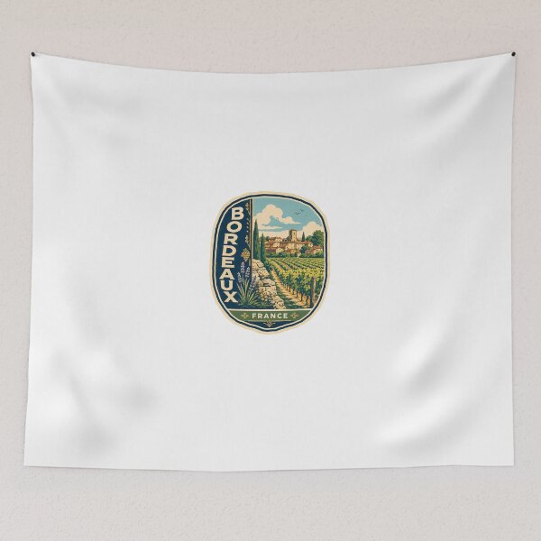 Item preview, Bordeaux France Travel Souvenir Wine Region designed and sold by Star3NowForMe.