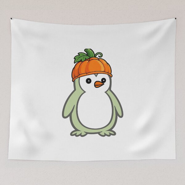 Item preview, Pippo Halloween Pumpkin Edition | Cute Minimalist Penguin designed and sold by Pippo-Penguin.