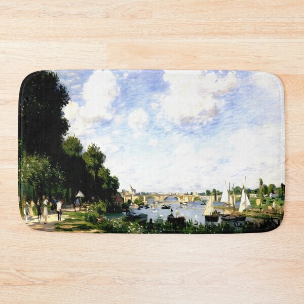 Item preview, The Basin at Argenteuil designed and sold by artdesignsnow.