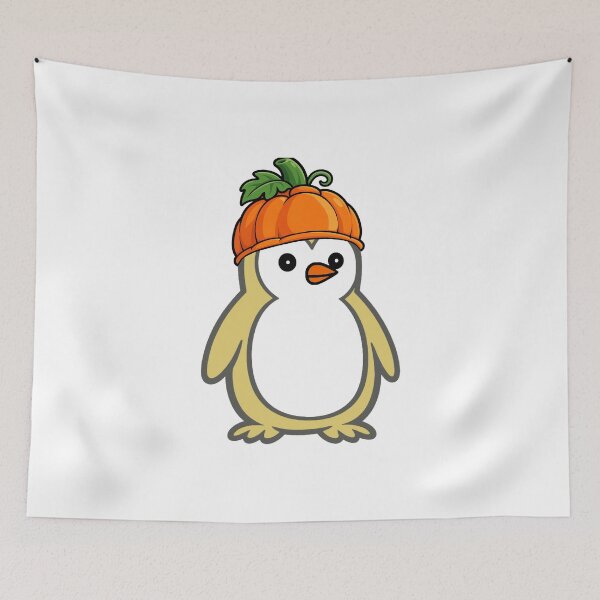 Item preview, Pippo Halloween Pumpkin Edition | Cute Minimalist Penguin designed and sold by Pippo-Penguin.