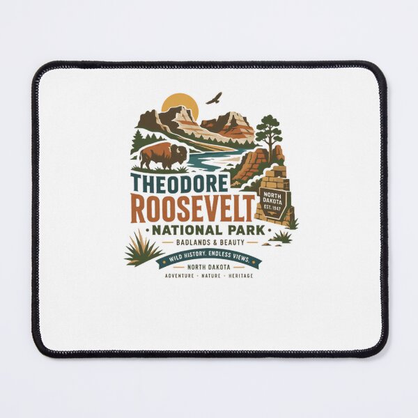 Item preview, Theodore Roosevelt National Park Badlands North Dakota Adventure Nature Heritage designed and sold by JonesFlora2025.