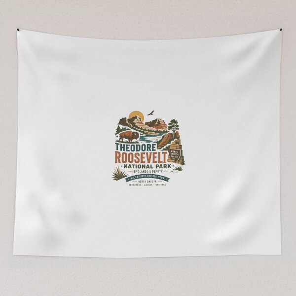 Item preview, Theodore Roosevelt National Park Badlands North Dakota Adventure Nature Heritage designed and sold by JonesFlora2025.