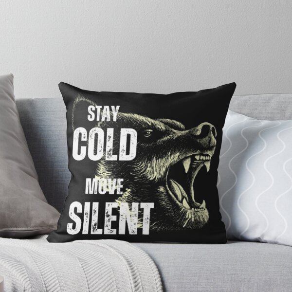 Item preview, STAY COLD MOVE SILENT. STAY WILD. designed and sold by TypeMuse.