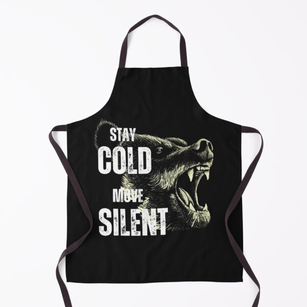 Item preview, STAY COLD MOVE SILENT. STAY WILD. designed and sold by TypeMuse.