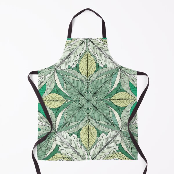 Item preview, Emerald Botanical Mandala – Intricate Green Leaf Symmetry Pattern designed and sold by Mousy17.