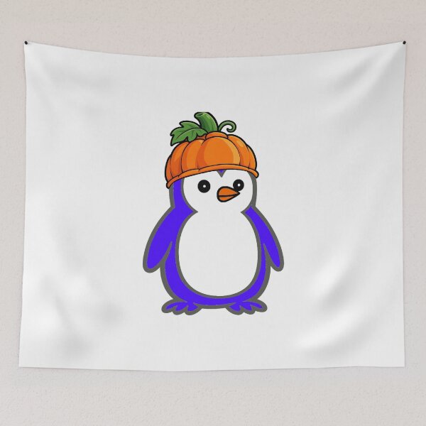 Item preview, Pippo Halloween Pumpkin Edition | Cute Minimalist Penguin designed and sold by Pippo-Penguin.