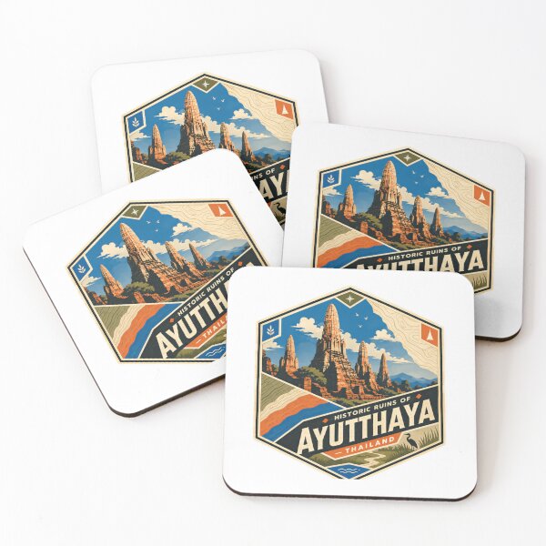 Item preview, Historic Ruins Of Ayutthaya Thailand Travel Destination designed and sold by Star3NowForMe.