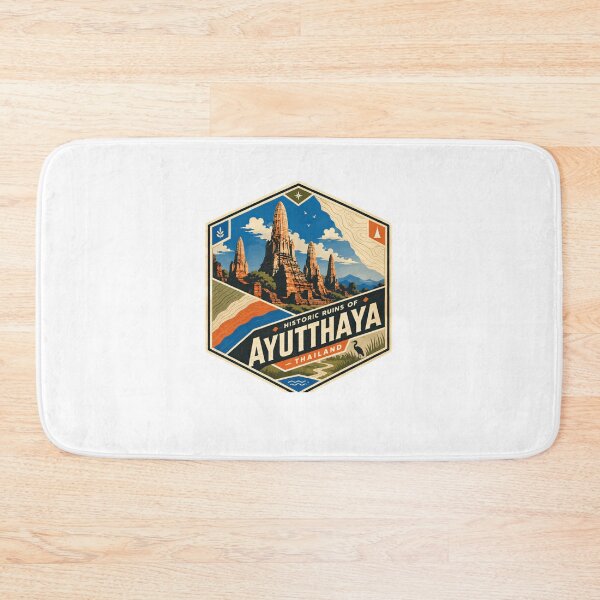 Item preview, Historic Ruins Of Ayutthaya Thailand Travel Destination designed and sold by Star3NowForMe.