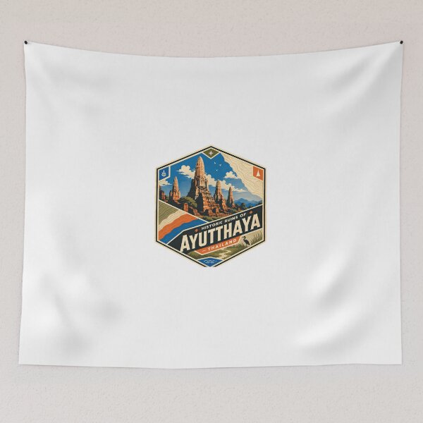 Item preview, Historic Ruins Of Ayutthaya Thailand Travel Destination designed and sold by Star3NowForMe.