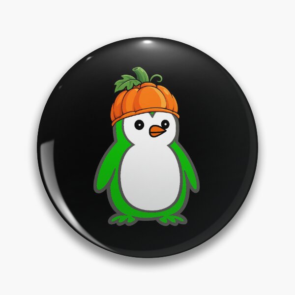 Item preview, Pippo Halloween Pumpkin Edition | Cute Minimalist Penguin designed and sold by Pippo-Penguin.