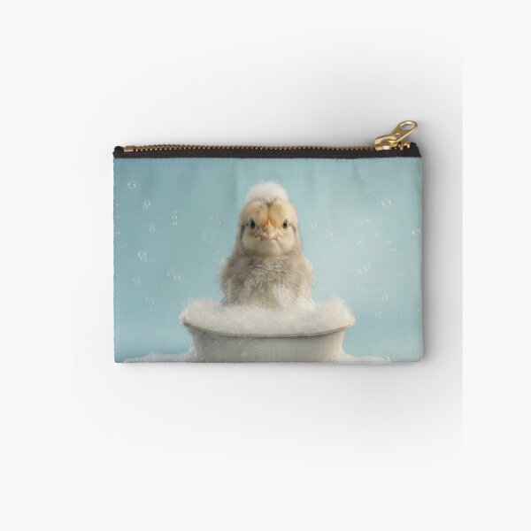 Item preview, Baby Chick Bubble Bath Cute Nursery Bathroom Wall Art designed and sold by LazyOwlStore.