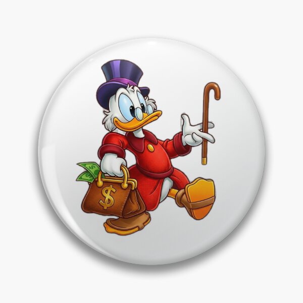Item preview, Scrooge McDuck – The Richest Duck in the World | DuckTales Fan Art designed and sold by WhateShop.