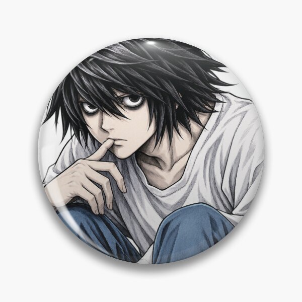 Item preview, "L" death note fan art designed and sold by made by Chang.