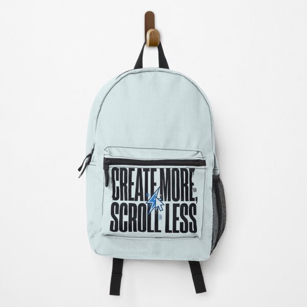Item preview, Create More Scroll Less Content Creator Design designed and sold by hutofdesigns.
