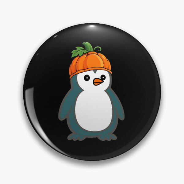 Item preview, Pippo Halloween Pumpkin Edition | Cute Minimalist Penguin designed and sold by Pippo-Penguin.