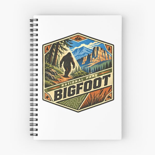 Item preview, National Park Bigfoot Sasquatch Wilderness Hiking designed and sold by Star3NowForMe.