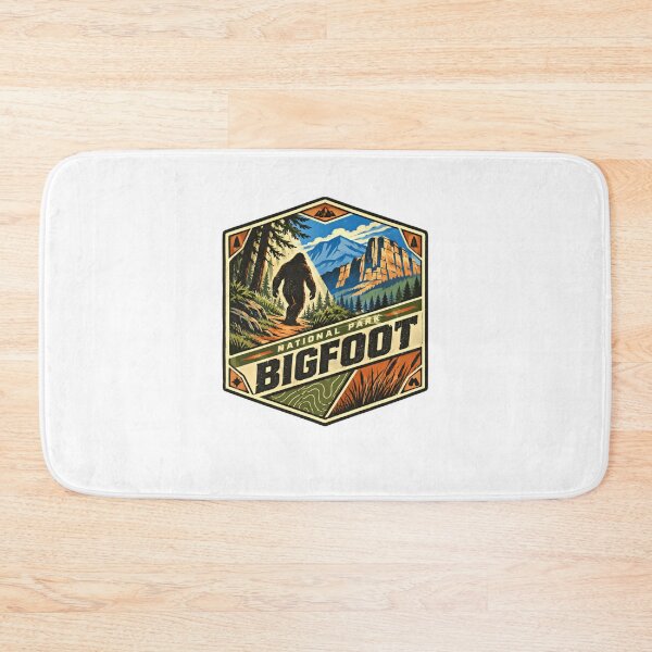 Item preview, National Park Bigfoot Sasquatch Wilderness Hiking designed and sold by Star3NowForMe.