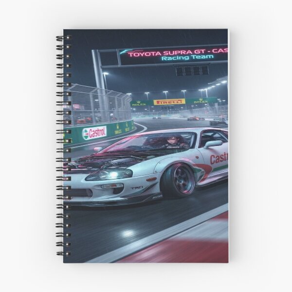 Item preview, Vintage GT Racing Supra - JDM Circuit Sportscar Art designed and sold by JMAVILA ART.