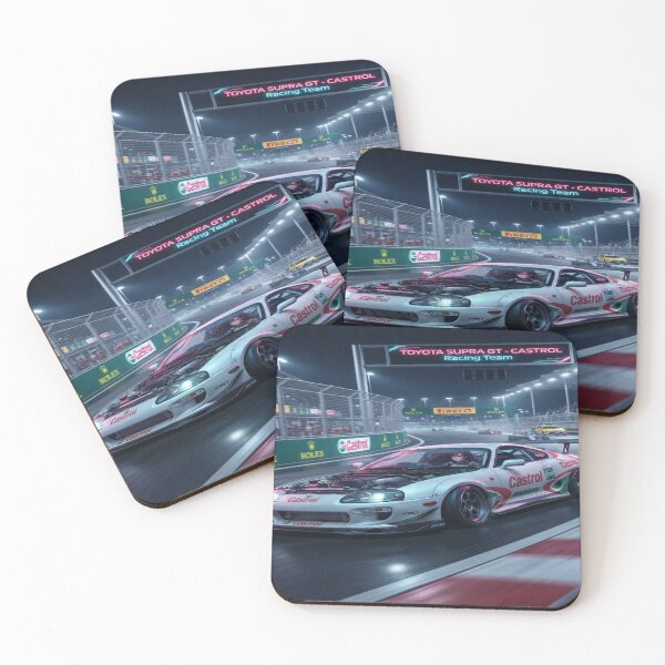 Item preview, Vintage GT Racing Supra - JDM Circuit Sportscar Art designed and sold by JMAVILA ART.