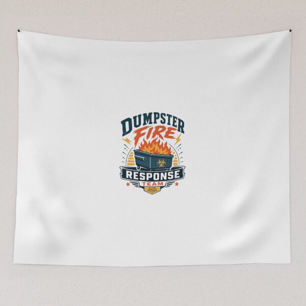 Item preview, Dumpster Fire Response Team We Turn Chaos Into Containment Funny Sarcastic Manager Coworker Humor designed and sold by JonesFlora2025.