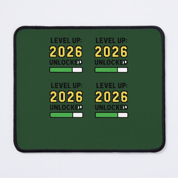 Item preview, Level Up 2026 Unlocked- New Year - Stickerpack 2O26 779 designed and sold by FunkyBirdPrints.