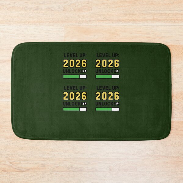 Item preview, Level Up  2026 Unlocked- New Year - Stickerpack 2O26 779 designed and sold by FunkyBirdPrints.