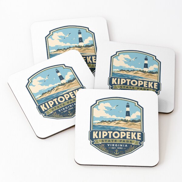 Item preview, Kiptopeke State Park Virginia Est. 1992 Virginia Travel Coastal Lighthouse Park Visitor Souvenir designed and sold by Star3NowForMe.