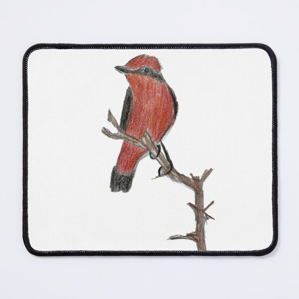 Item preview, Vermilion Flycatcher designed and sold by woodland-towers.