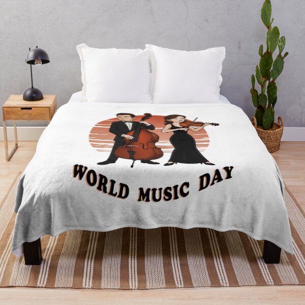 Item preview, Elegant Classical Duo - World Music Day designed and sold by Art-Arcade6.