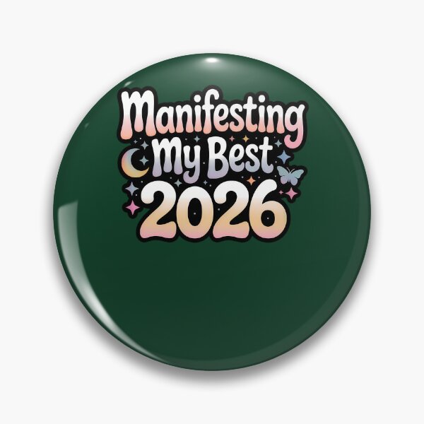 Item preview, Manifesting My Best 2026 - Positive Affirmation For New Year 2026 761 designed and sold by FunkyBirdPrints.