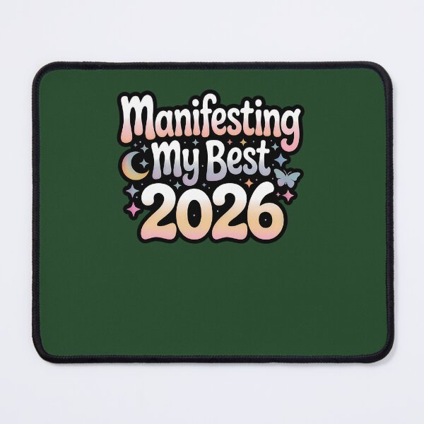 Item preview, Manifesting My Best 2026 - Positive Affirmation For New Year 2026 761 designed and sold by FunkyBirdPrints.