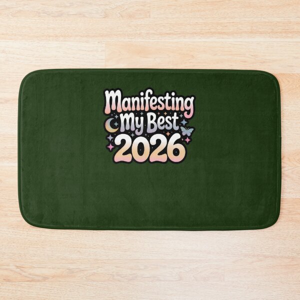 Item preview, Manifesting My Best 2026 - Positive Affirmation For New Year 2026 761 designed and sold by FunkyBirdPrints.