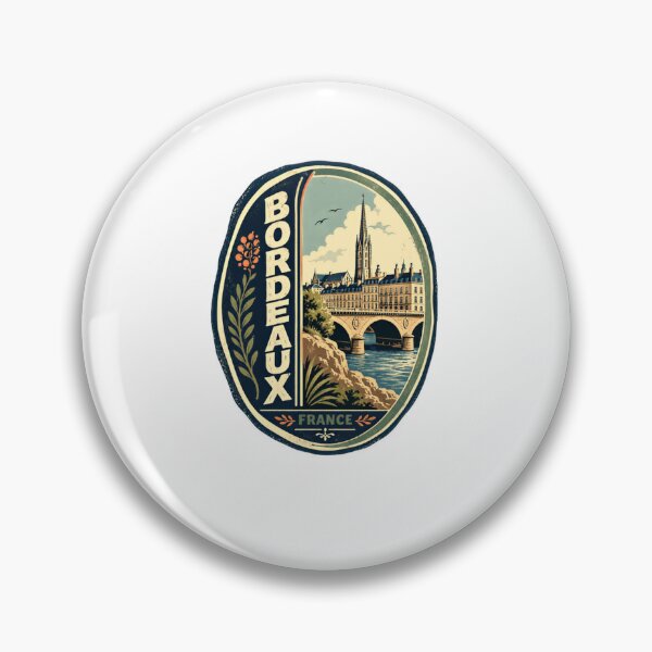 Item preview, Bordeaux France Travel Souvenir designed and sold by Star3NowForMe.