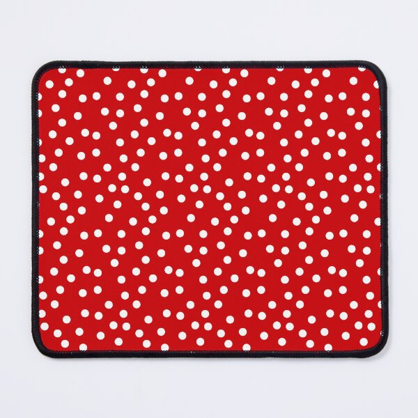 Item preview, Red and White Polka Dots Print, Birthday Confetti Dots Print Pattern designed and sold by bestggraphico.