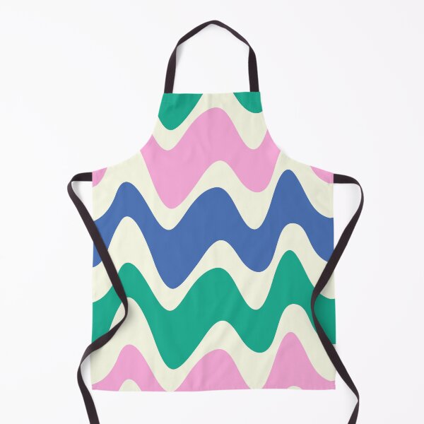 Item preview, Retro Groovy Wavy Lines 70s Swirl Pattern designed and sold by DunamisDezign.