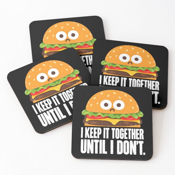 Item preview, Burger Losing It designed and sold by ChocoMellowCo.