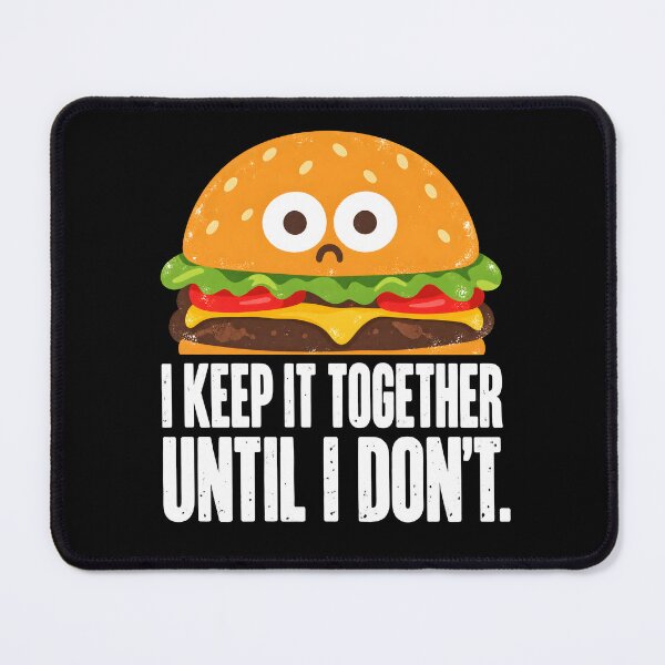 Item preview, Burger Losing It designed and sold by ChocoMellowCo.