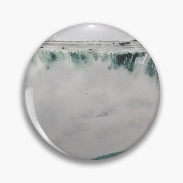 Item preview, Niagara Falls Watercolor Landscape designed and sold by SlavaArt.