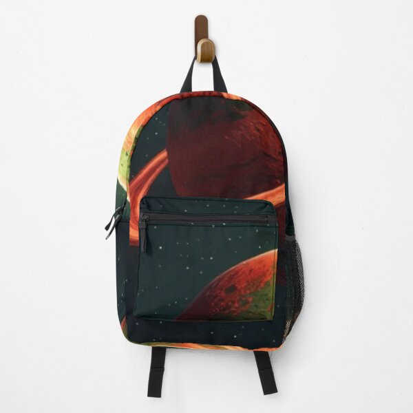 Item preview, Red Green Ringed Planet #1 designed and sold by Jadelight's AI Slop.