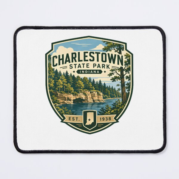 Item preview, Charlestown State Park Indiana Est 1938 Indiana State Park Visitor Hiker designed and sold by Star3NowForMe.