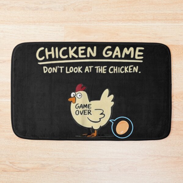 Item preview, Chicken Game Over Funny Gamer Chicken – Don't Look at the Chicken designed and sold by Mahdi Barigou.