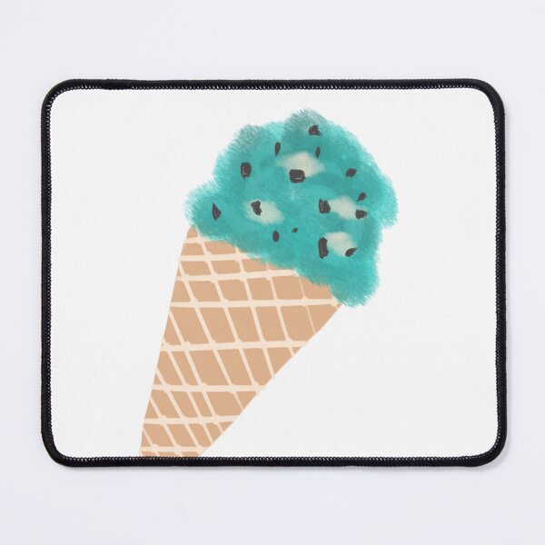 Item preview, Mint Chocolate Chip Ice Cream Treat designed and sold by raun.draw.