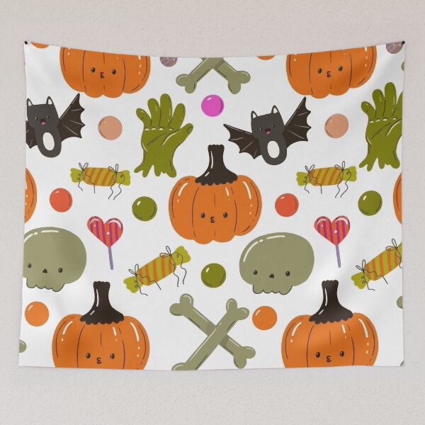 Item preview, Cute Spooky Halloween Pattern designed and sold by Steele-Art.