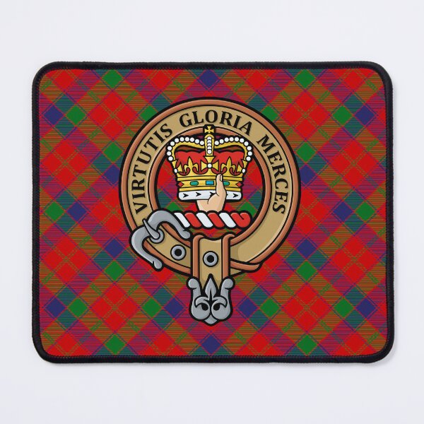 Item preview, Clan Robertson Crest over Tartan designed and sold by sifis.