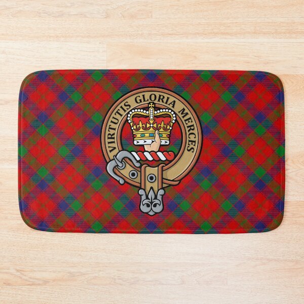 Item preview, Clan Robertson Crest over Tartan designed and sold by sifis.
