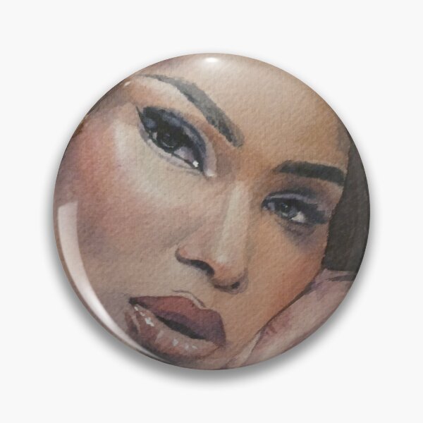Item preview, Sensual Woman Watercolor Portrait designed and sold by SlavaArt.